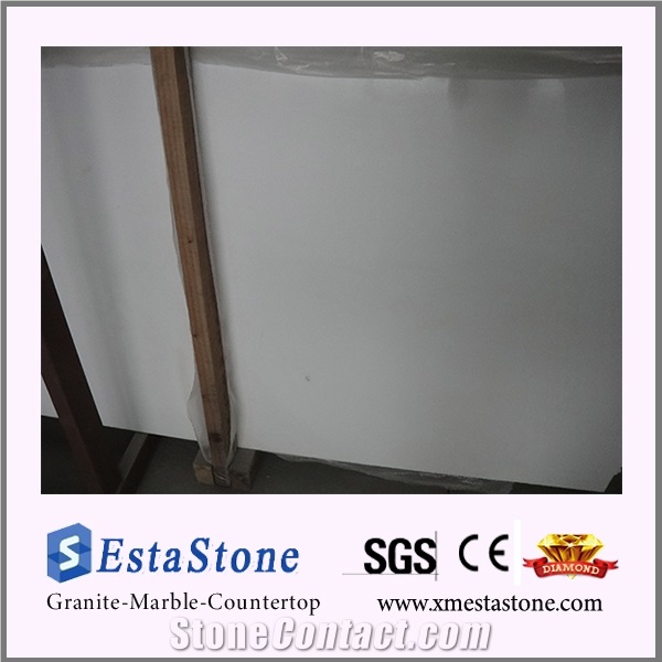High Polished Pure Crystal Thassos White Marble Slabs for Project