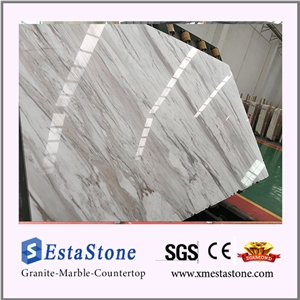 Hot Sales Polished Natural White Volakas Marble Slabs for Floor Tiles