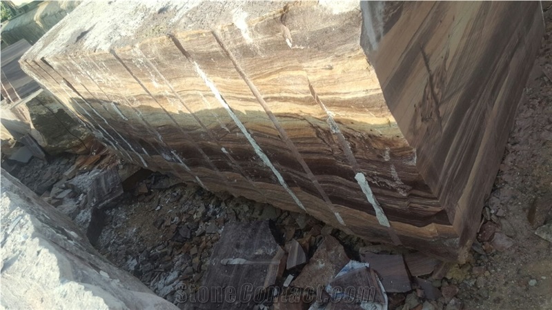 Spider Brown Sandstone Blocks