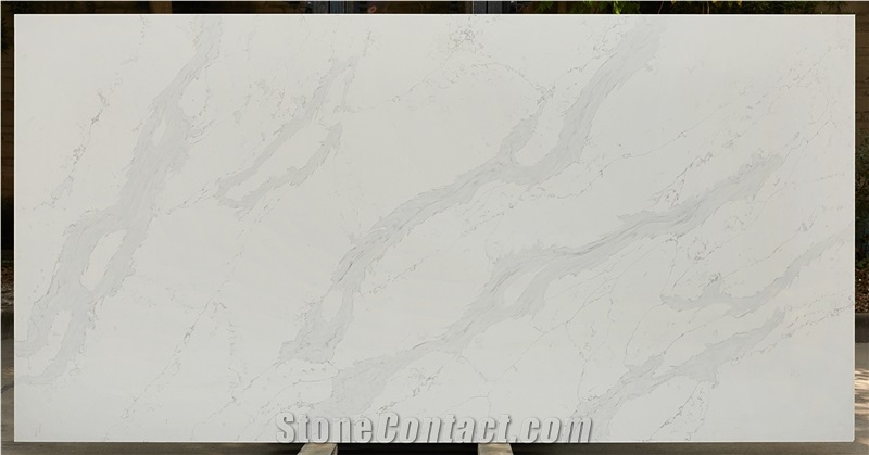 Calacatta White Quartz Engineered Stone