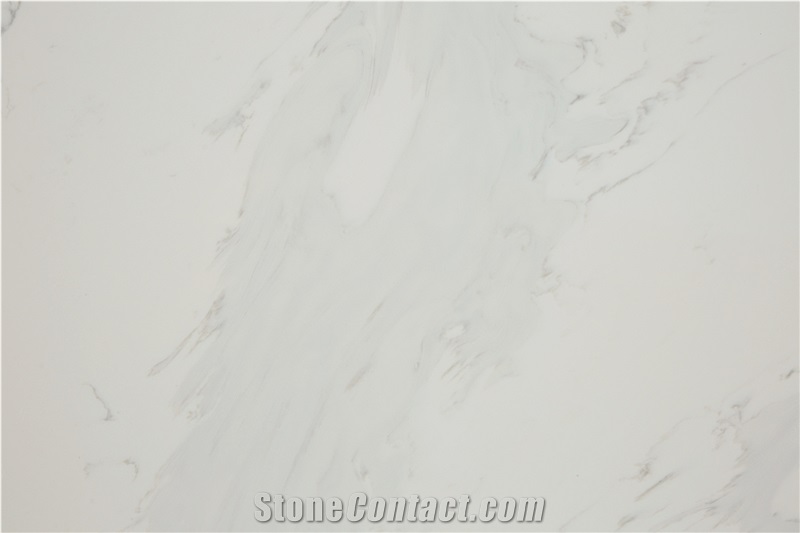 Calacatta White Quartz Engineered Stone
