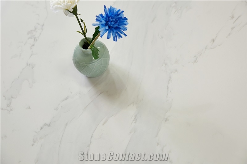 Calacatta White Quartz Engineered Stone