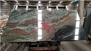 Chinese Granite Green Jadeite Granite Tiles&Slabs Flooring&Walling