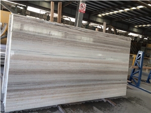 Crystal White Wood / High Quality Marble Tiles & Slabs,Floor & Wall