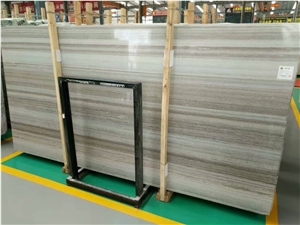 Crystal White Wood / High Quality Marble Tiles & Slabs,Floor & Wall