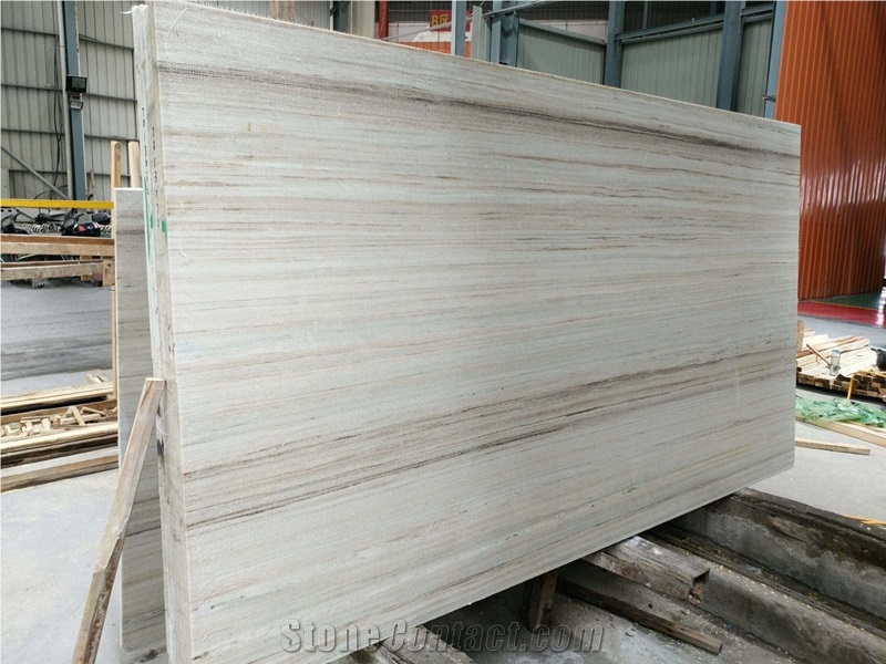 Crystal White Wood / High Quality Marble Tiles & Slabs,Floor & Wall