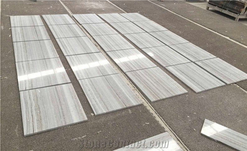 Crystal White Wood / High Quality Marble Tiles & Slabs,Floor & Wall