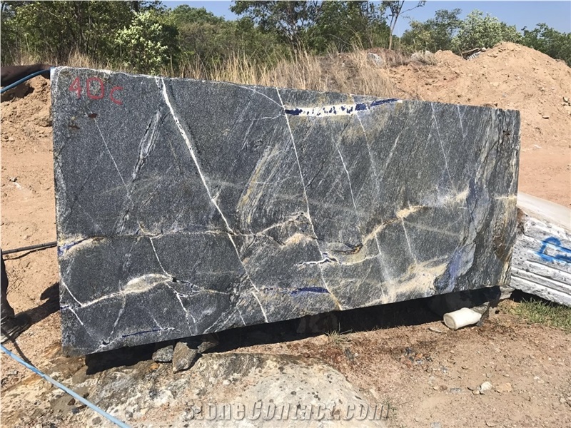 Polished Blue Quartzite Van Gogh Blue Quartzite Tiles&Slabs Flooring