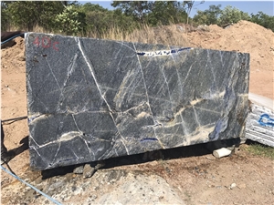Polished Blue Quartzite Van Gogh Blue Quartzite Tiles&Slabs Flooring