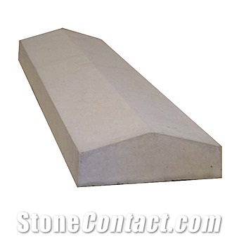 Customized Natural Stone Wall Caps Granite Post Caps
