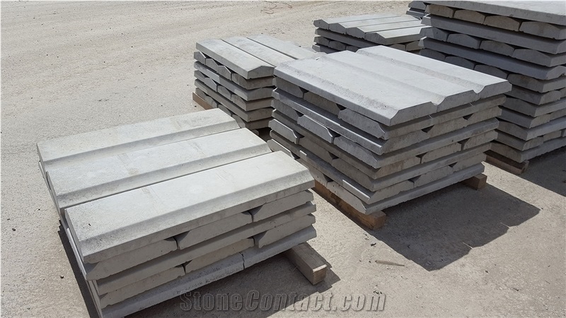 Customized Natural Stone Wall Caps Granite Post Caps