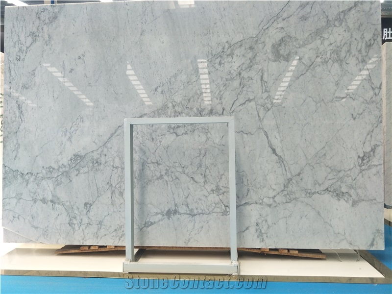 Bianco Carrara B Marble for Wall and Floor Covering