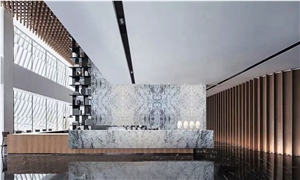 Blue Ice Onyx Slab for Wall and Floor Covering