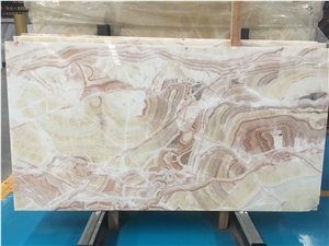 Crystal Red Onyx for Vanity Top/Fountains/Wall and Floor Tile, China Red Onyx