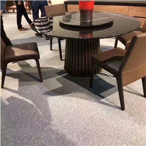 Noir Aziza Marble Tabletop Custom Made