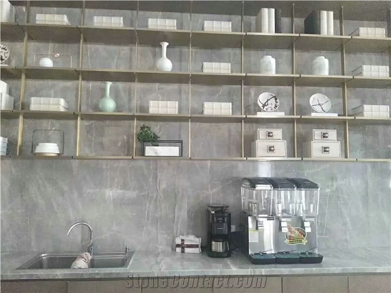 Pascal Grey Marble for Wall and Floor Covering