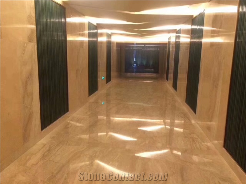 Queen Beige Marble for Wall and Floor Covering/Polished/Tiles