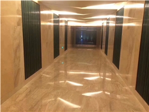 Queen Beige Marble for Wall and Floor Covering/Polished/Tiles