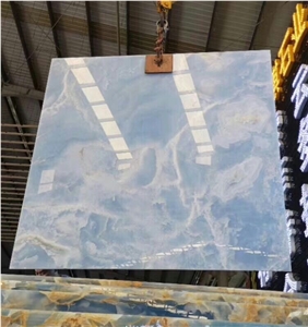 Sky Blue Onyx Backlight for Wall and Floor Covering/Tiles/Cut to Szie Sky Blue Onyx Backlight for Wall and Floor Covering/Tiles/Cut to Szie