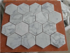 White Marble Mosaics for Walling Tile Polished Surface White Marble Mosaics for Walling Tile Polished Surface