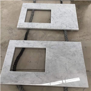 Boton Kitchen White Carrara Marble Countertop Boton Kitchen White Carrara Marble Countertop