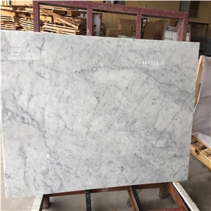 Carrara Kitchen Pure White Countertop