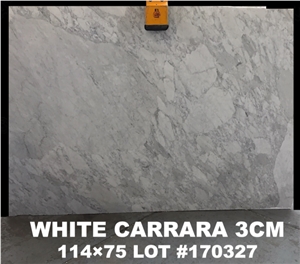 White Carrara 3cm Slabs White Carrara 3cm Slabs