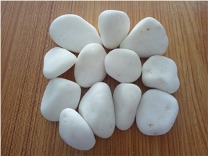 Highest Quality Snow White Pebble/River Rock/River Pebbles