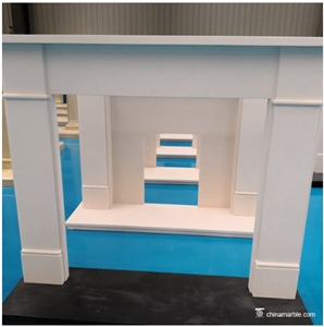 Aegean Limestone White Fireplaces Mantel Hearth Aegean Limestone White Fireplaces Mantel Hearth