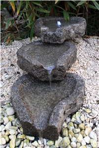 Black Granite Water Fountain Garden Landscape Park