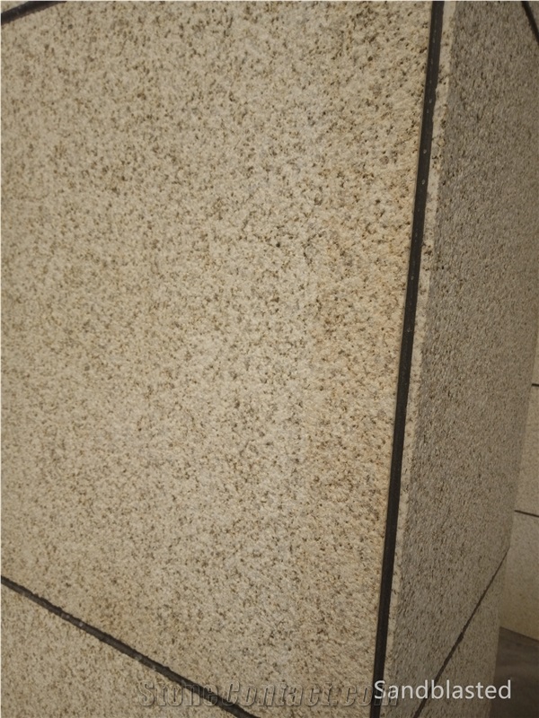 Exterior Wall Tile Natural Stone Wall Panel G682 Granite Wall Cladding