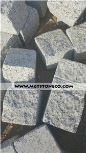 Cubic Stone, Rose Porphyry Cobble Stone