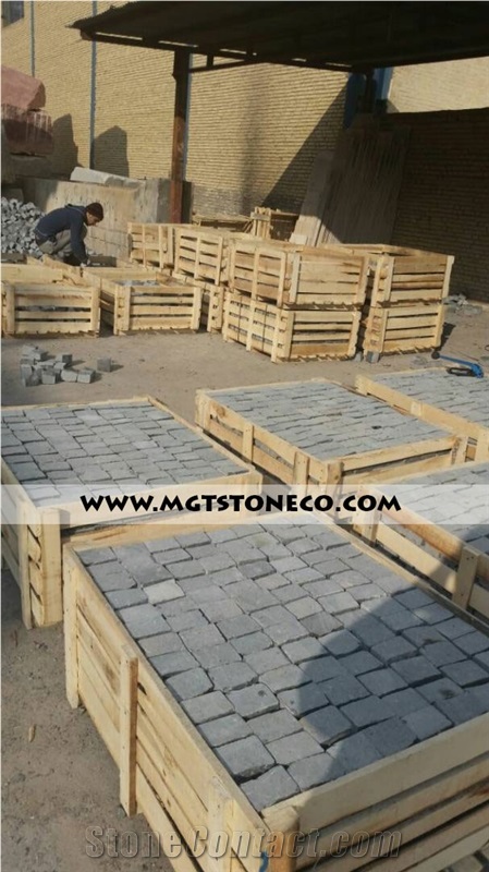 Cubic Stone, Rose Porphyry Cobble Stone