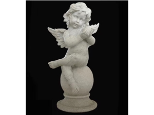 China Marble Small Angel Statues Handcarved Sculptures China Marble Small Angel Statues Handcarved Sculptures