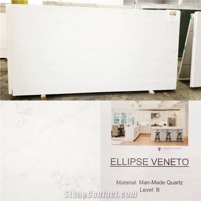 Ellipse Veneto Quartz Slabs