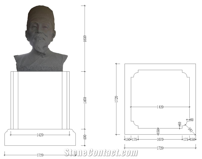 Figure Statue Li Zhi