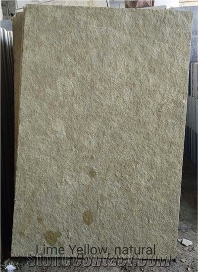Tandur Yellow Limestone Paving Tiles