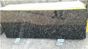 Zebra Black / River Black Granite Tiles & Slab