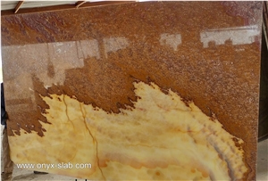 Rojo Passion Onyx Slabs