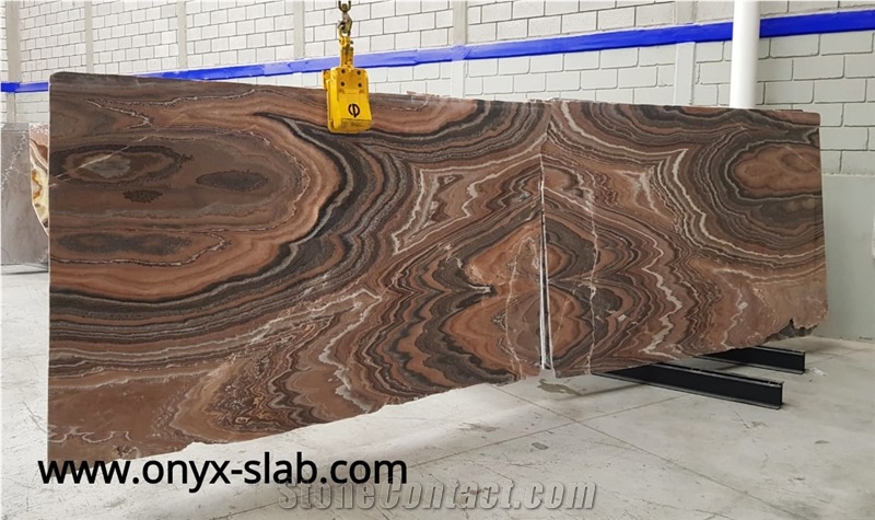 Royal Black Onyx Slabs