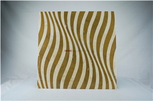 Moreroom Stone 3d Water Jet Marble Flooring and Wall Design
