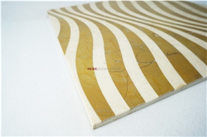 Moreroom Stone 3d Water Jet Marble Flooring and Wall Design
