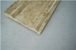 Moreroom Stone Beige Marble Skirtings Pencil Liners Stone Trim