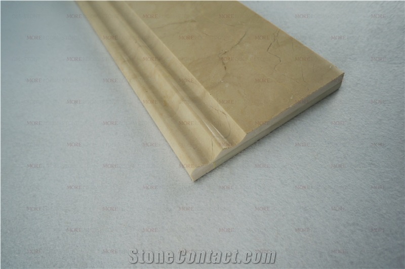 Moreroom Stone Grade a Shayan Beige Marble Floor and Wall Trim