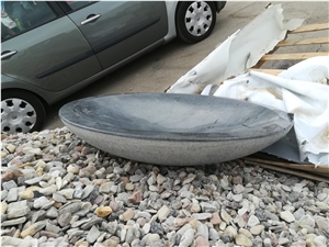 Large Green Marble Bowl, Bowl Water Feature, Large Bowl Water Features