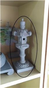 Little Small Mini Miniature Japanese Style Granites Stones Lanterns