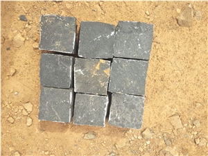 Black Basalt Granite Cobble Stone Natural Split Black Basalt Granite Cobble Stone Natural Split