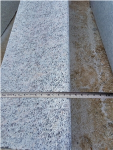 China Grey Granite Curbstone Kerbs Bush Hammered Finish