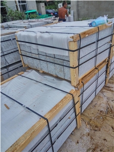 China Grey Granite Curbstone Kerbs Bush Hammered Finish