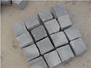 China Natural Split Green Sandstone Cobble Stone China Natural Split Green Sandstone Cobble Stone